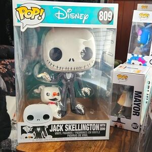 POP! Jack Skellington with Zero mega pop